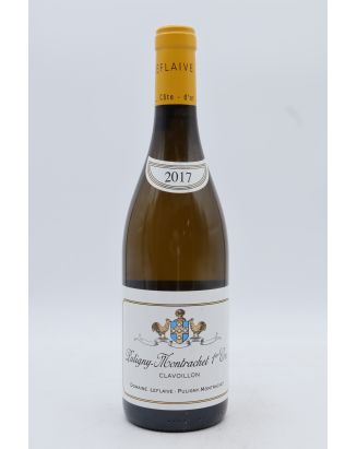Domaine Leflaive Puligny Montrachet 1er cru Clavoillon 2017