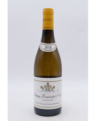 Domaine Leflaive Puligny Montrachet 1er cru Clavoillon 2018