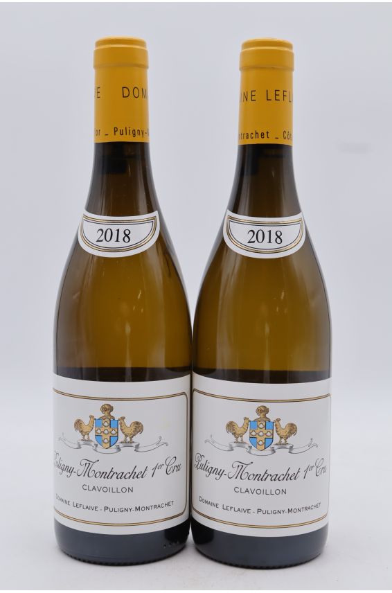 Domaine Leflaive Puligny Montrachet 1er cru Clavoillon 2018