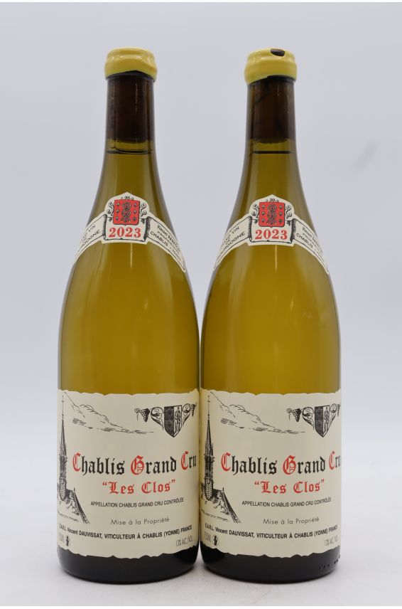 Vincent Dauvissat Chablis Grand cru Les Clos 2023