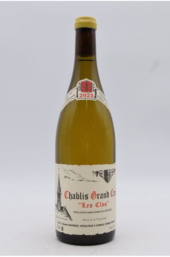Vincent Dauvissat Chablis Grand cru Les Clos 2023