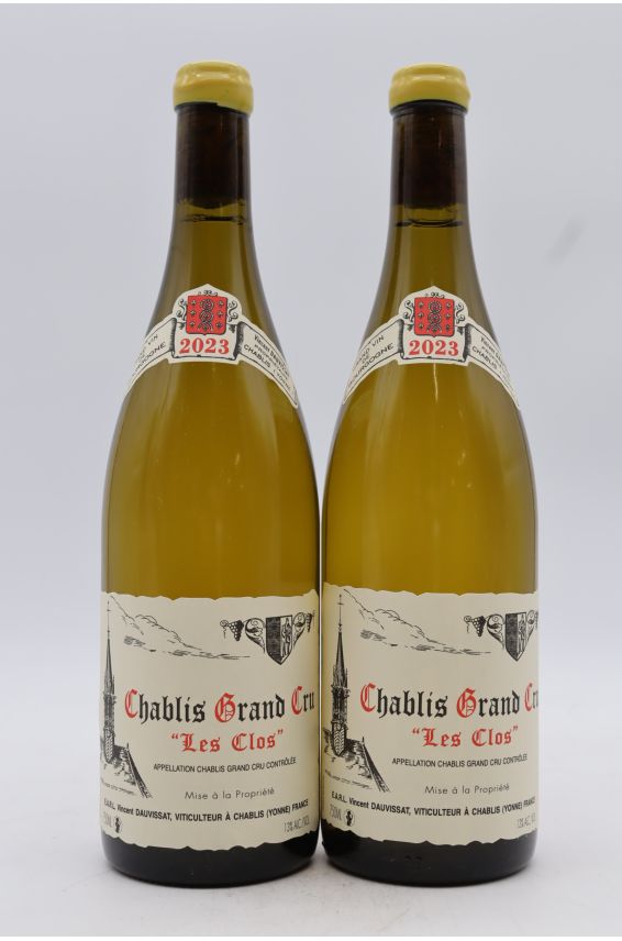 Vincent Dauvissat Chablis Grand cru Les Clos 2023