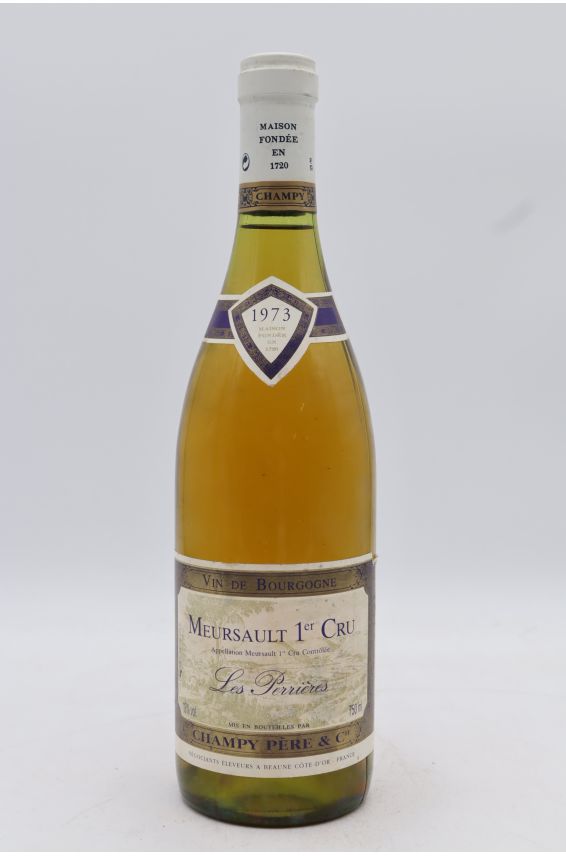 Maison Champy Meursault 1er cru Perrières 1973