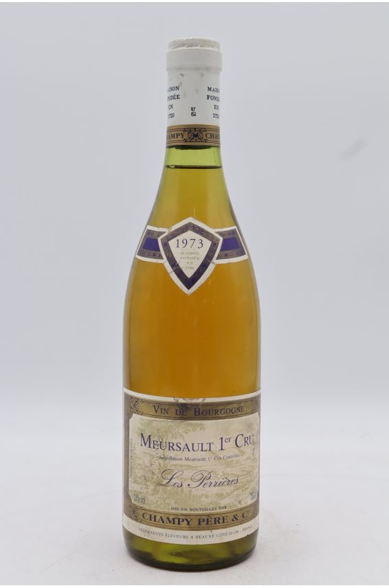 Maison Champy Meursault 1er cru Perrières 1973