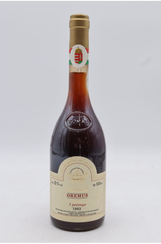 Oremus Tokaji Aszu 5 Puttonyos 1983 50cl