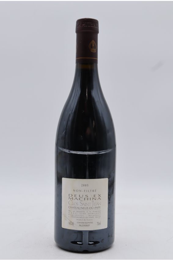 Clos Saint Jean Châteauneuf du Pape Deus Ex Machina 2005