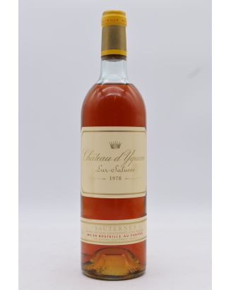 Yquem 1978 - PROMO -10% !