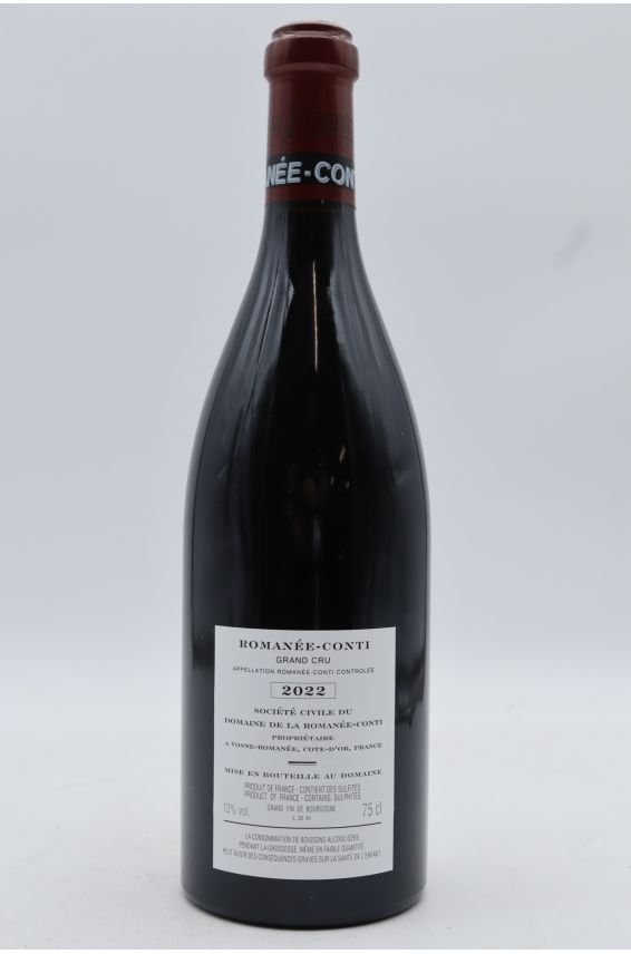 Romanée Conti 2022