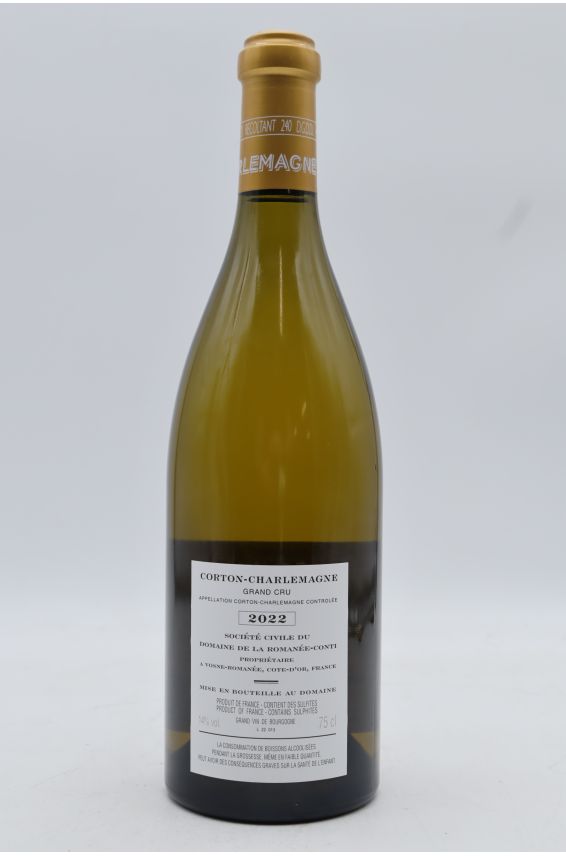 Romanée Conti Corton Charlemagne 2022