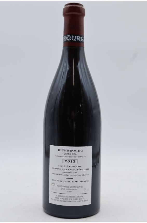 Romanée Conti Richebourg 2013