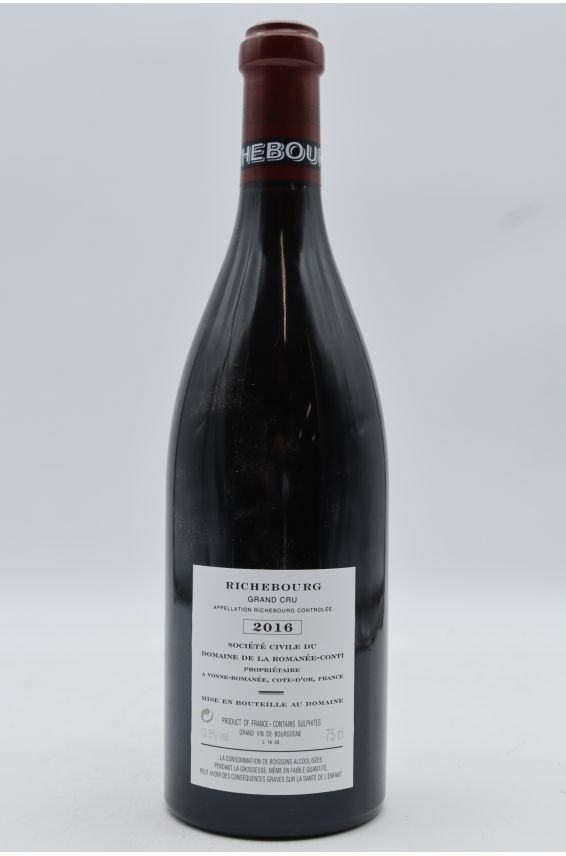 Romanée Conti Richebourg 2016