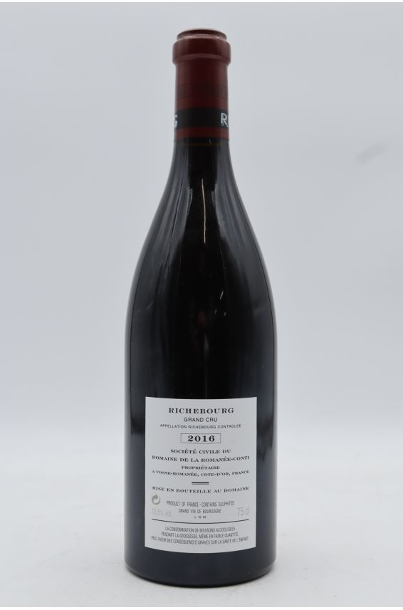 Romanée Conti Richebourg 2016
