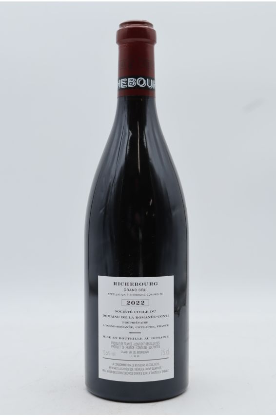 Romanée Conti Richebourg 2022