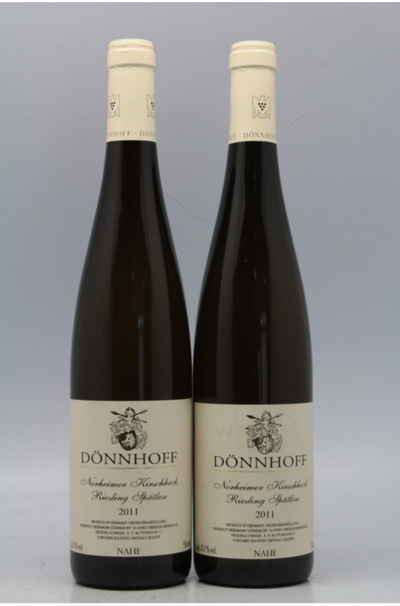 Donnhoff Riesling Spatlese 2011