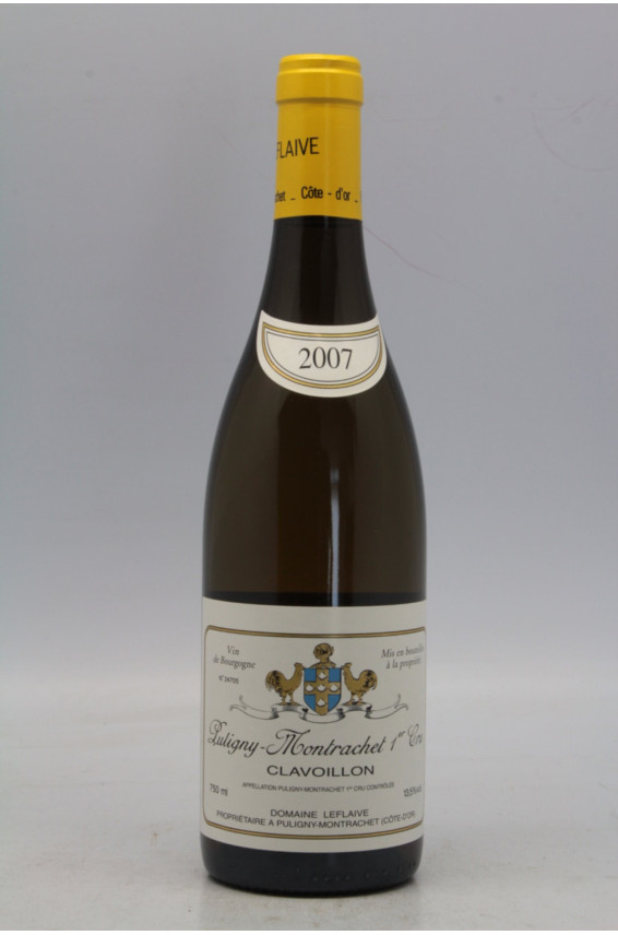 Domaine Leflaive Puligny Montrachet 1er cru Clavoillons 2007 OWC