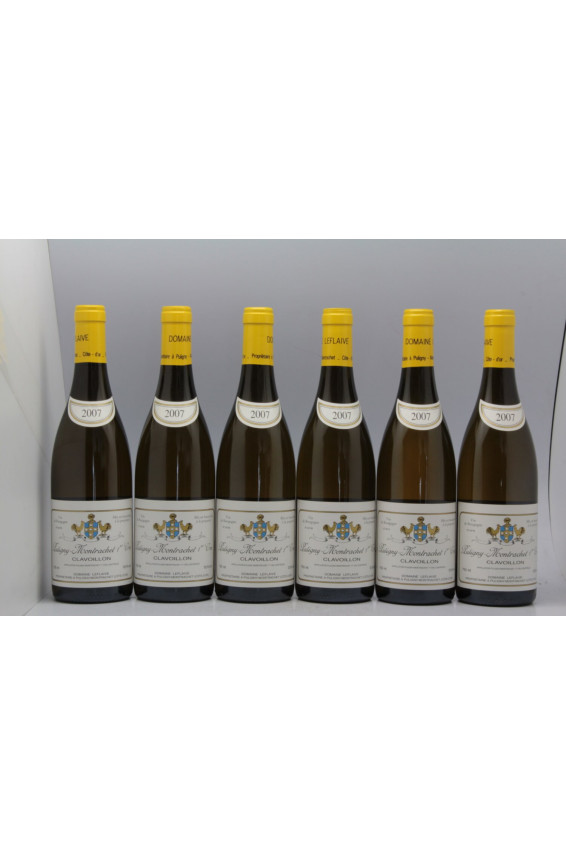 Domaine Leflaive Puligny Montrachet 1er cru Clavoillons 2007 OWC