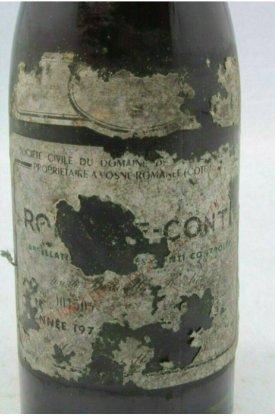 Romanée Conti 1970 - PROMO -20% !