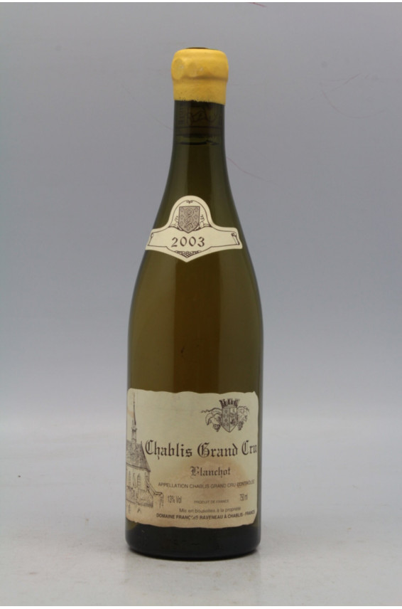 Raveneau Chablis Grand cru Blanchot 2003 - PROMO -5% !
