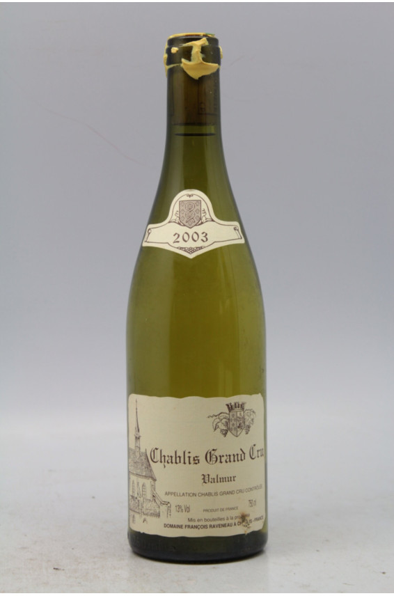 Raveneau Chablis Grand cru Valmur 2003 - PROMO -5% !