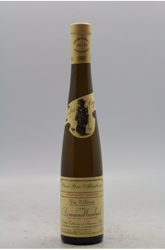 Weinbach Alsace Pinot gris Altenbourg Vendanges Tardives 2005 37.5cl