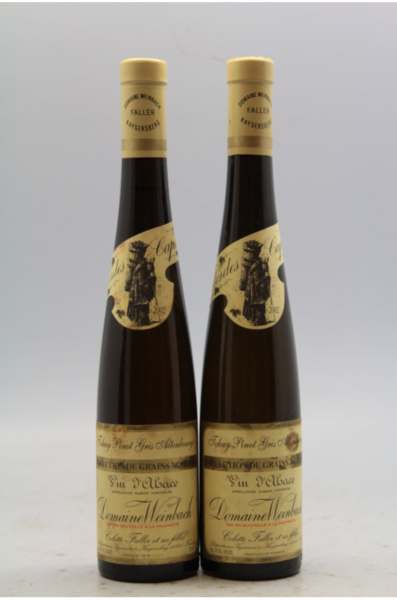 Weinbach Alsace Pinot Gris Altenbourg Sélection de Grains Nobles 2002 37.5cl