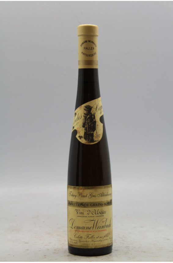 Weinbach Alsace Pinot Gris Altenbourg Sélection de Grains Nobles 2002 37.5cl