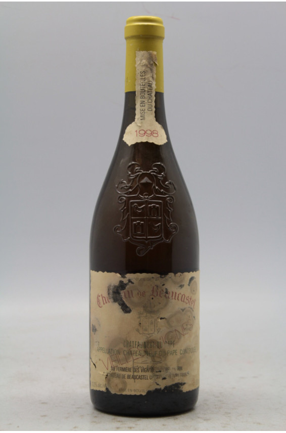 Beaucastel Chateauneuf du Pape Vieilles Vignes 1998 blanc -10% DISCOUNT !