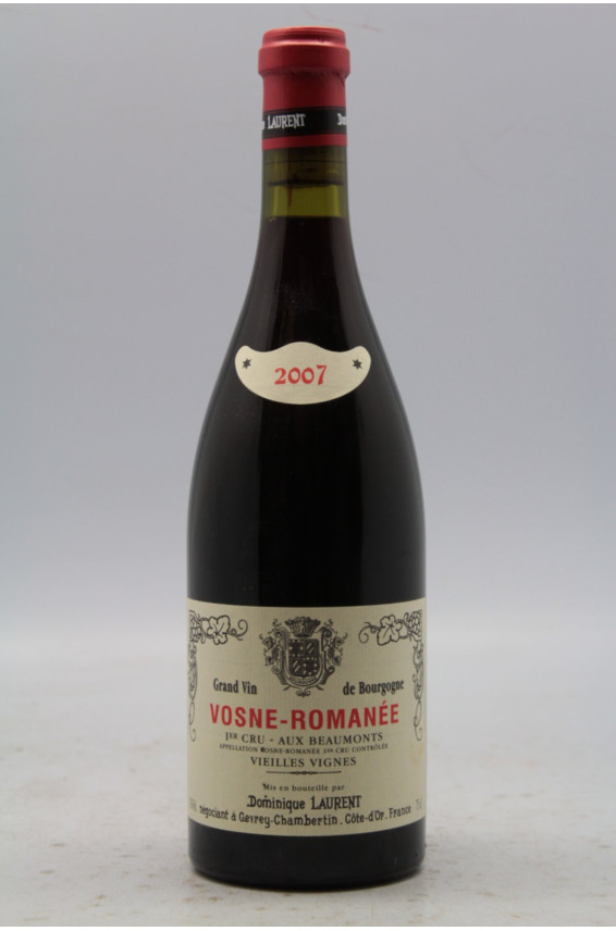 Dominique Laurent Vosne Romanée 1er cru Aux Beaumonts Vieilles Vignes 2007