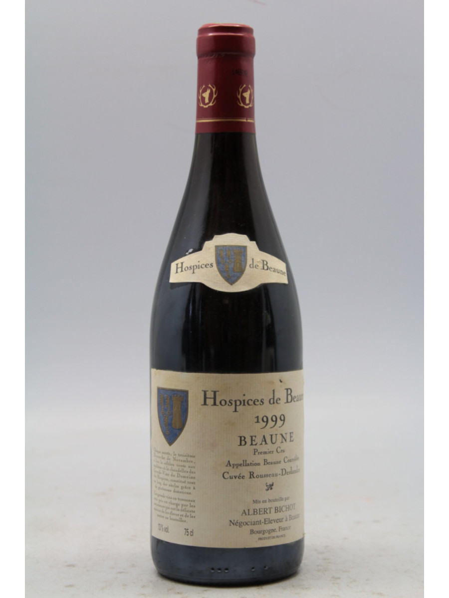 Hospices de Beaune Beaune 1er cru Cuvée Rousseau Deslandes 1999