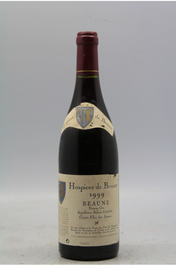 Hospices de Beaune Beaune 1er cru Cuvée Clos des Avaux 1999 -5% DISCOUNT !