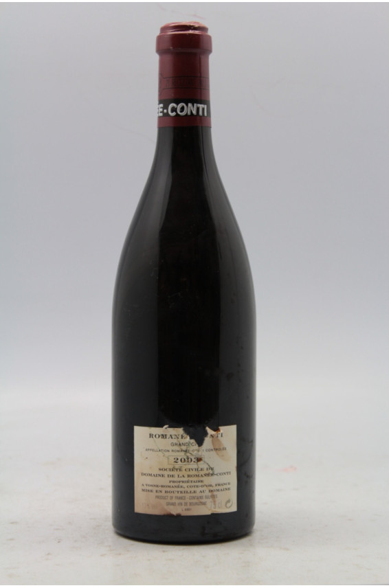 Romanée Conti 2003 -5% DISCOUNT !
