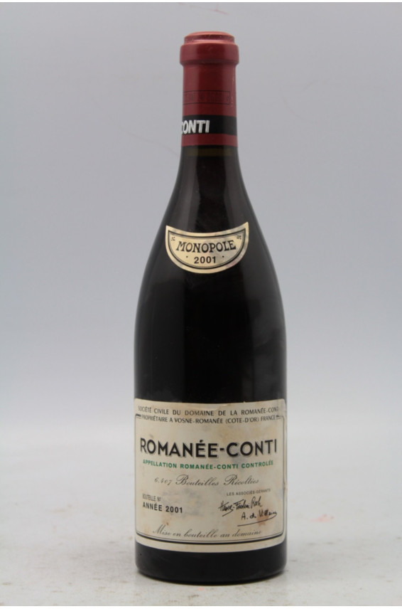 Romanée Conti 2001 -10% DISCOUNT !
