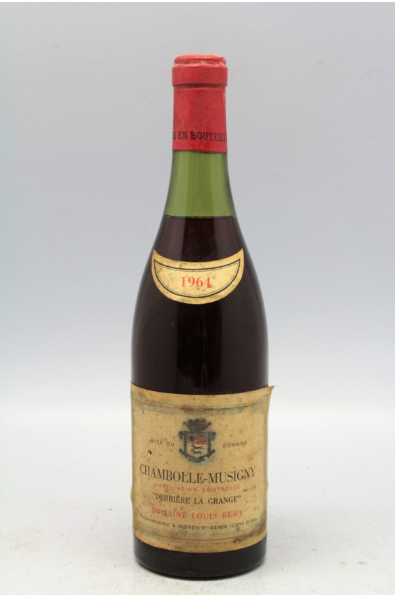 Louis Rémy Chambolle Musigny 1er cru 1964 -10% DISCOUNT !