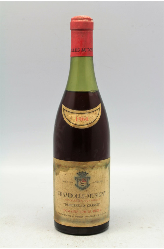 Louis Rémy Chambolle Musigny 1er cru 1964 -20% DISCOUNT !