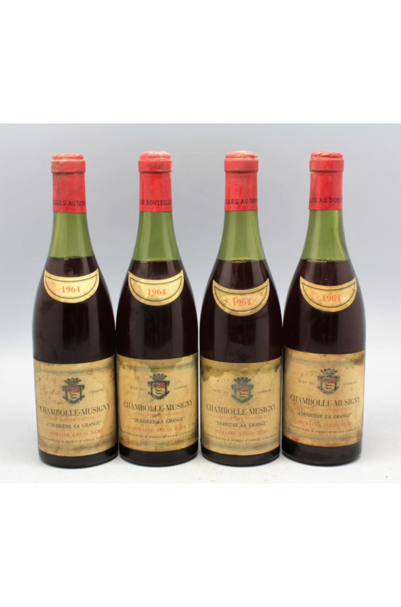Louis Rémy Chambolle Musigny 1er cru 1964 -20% DISCOUNT !