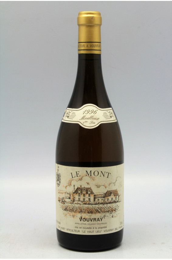 Huet Vouvray Le Mont Moelleux 1ère Trie 1996