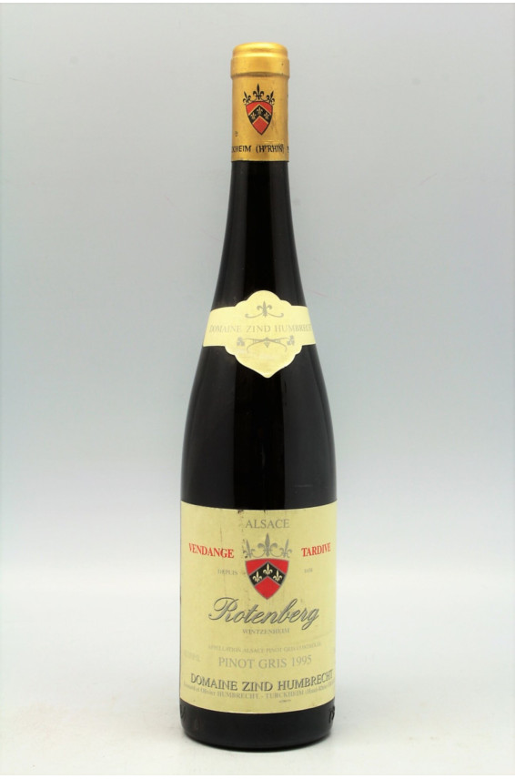Zind Humbrecht Pinot Gris Rotenberg Vendanges Tardives 1995