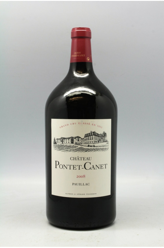 Pontet Canet 2008 double magnum