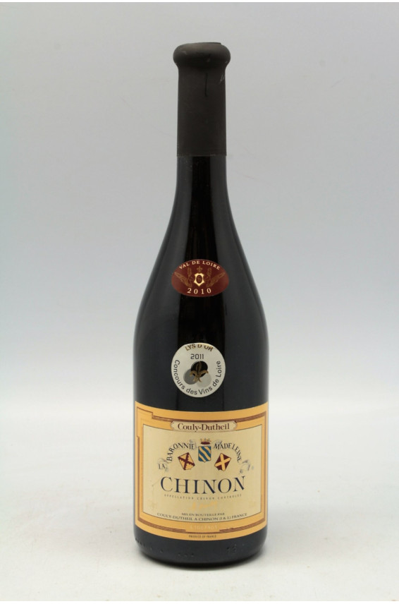 Couly Dutheil Chinon Baronnie Madeleine 2010