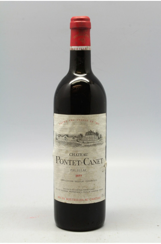 Pontet Canet 1977 - PROMO -5% !