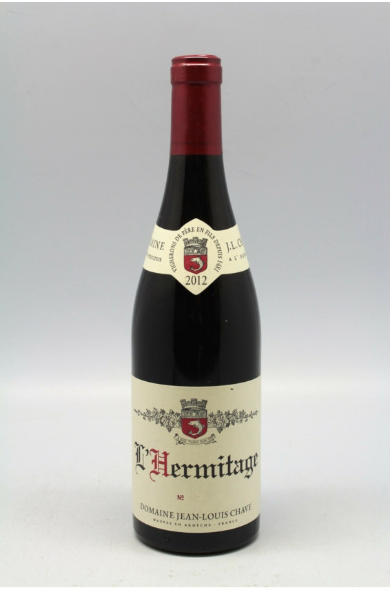 Jean Louis Chave Hermitage 2012