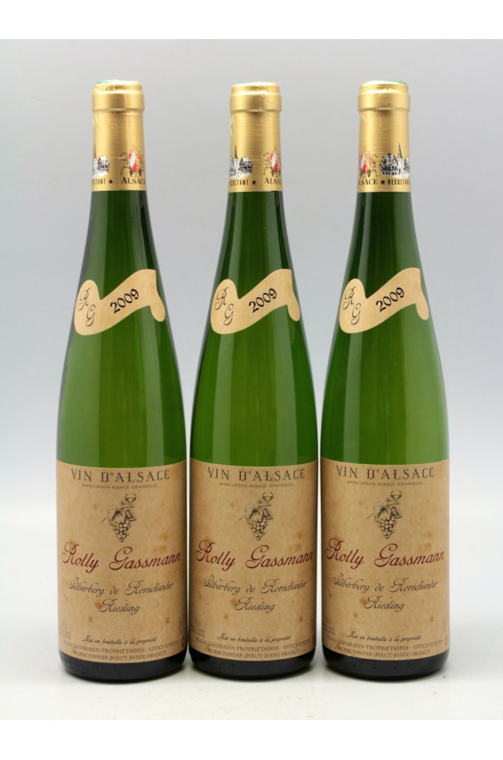 Rolly Gassmann Alsace Riesling Silberberg de Rorschwihr 2009