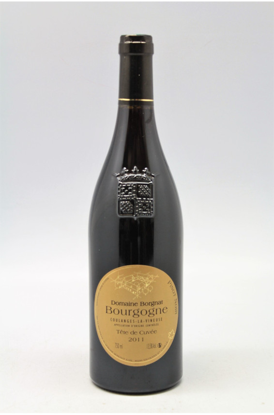 Borgnat Bourgogne Coulange la Vineuse Tête de Cuvée 2011