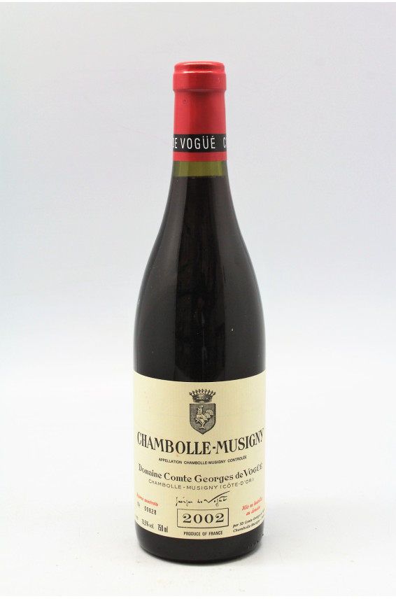 Comte George de Vogue Chambolle Musigny 2002