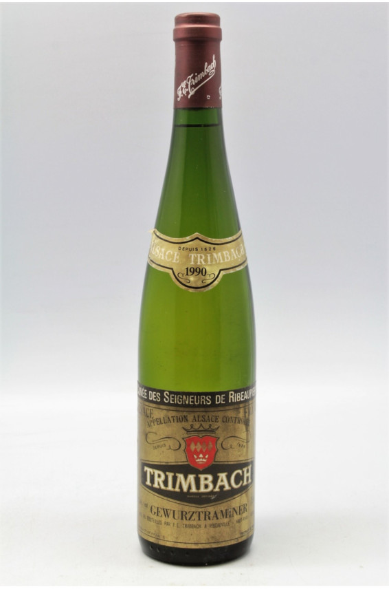 Trimbach Alsace Gewurztraminer Cuvée des Seigneurs de Ribeaupierre 1990