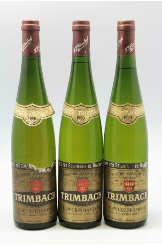 Trimbach Alsace Gewurztraminer Cuvée des Seigneurs de Ribeaupierre 1990