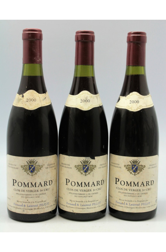 Fernand et Laurent Pillot Pommard 1er cru Clos de Verger 2000 - PROMO -5% !