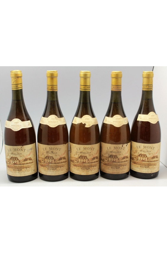Huet Vouvray Le Mont Moelleux 1989