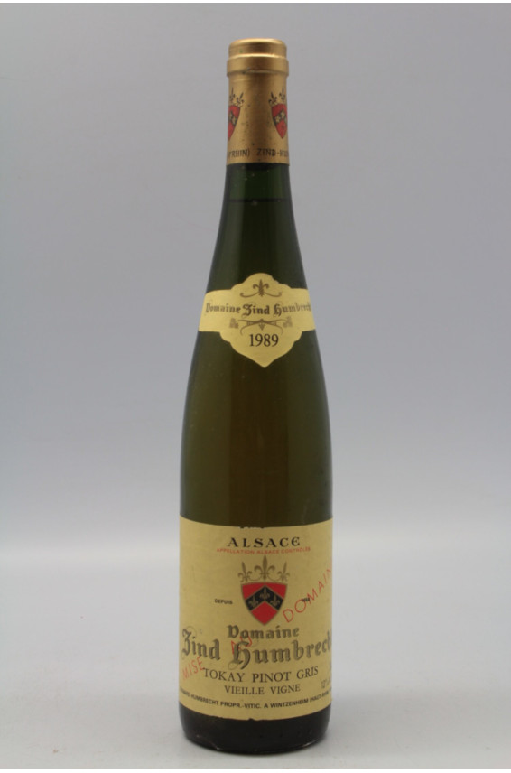 Zind Humbrecht Alsace Pinot Gris Vieilles Vignes 1989
