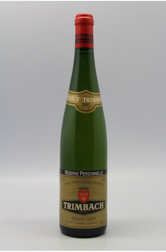 Trimbach Alsace Pinot Gris Reserve Personnelle 2002